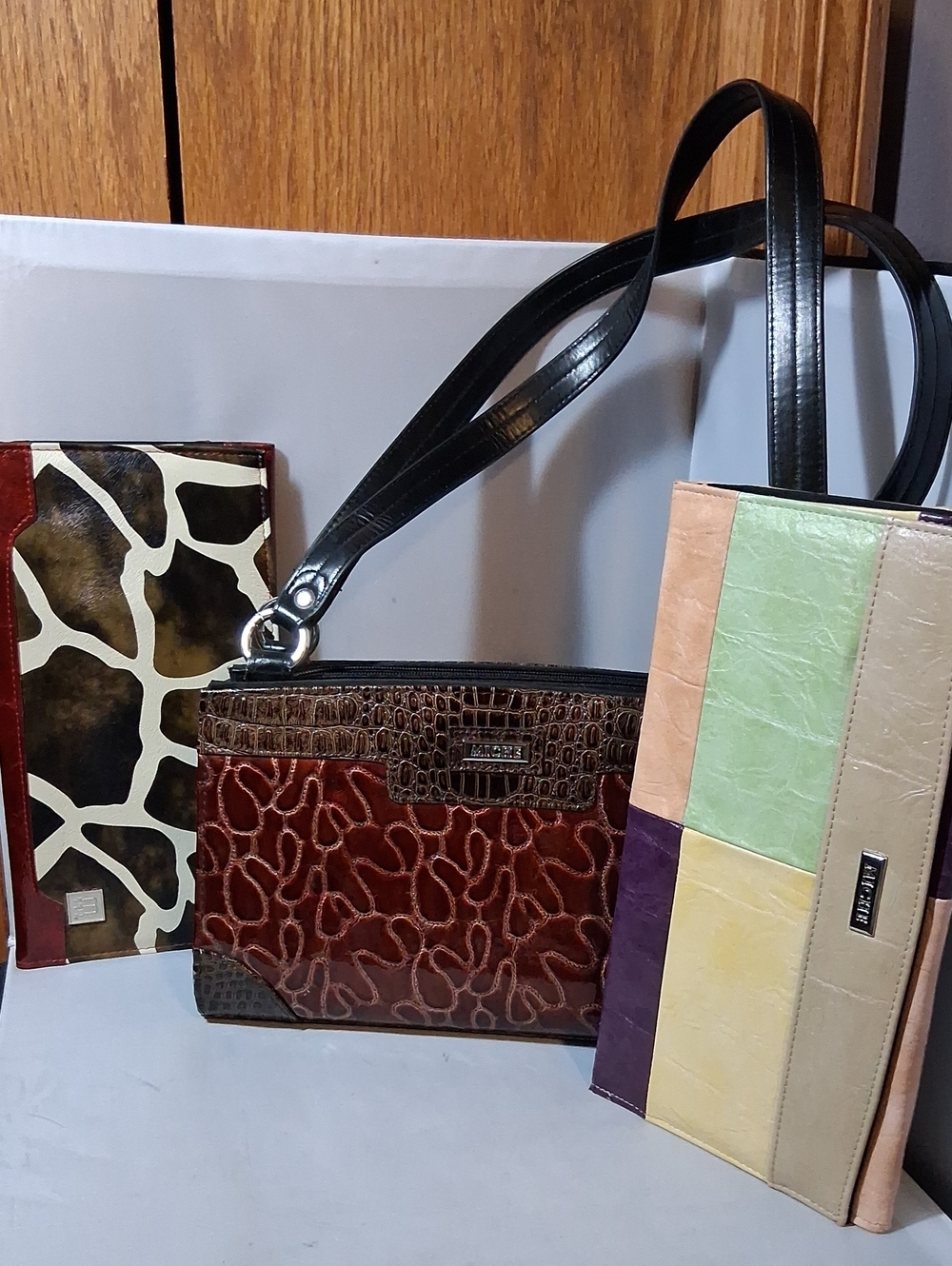 3 Fer! Miche purse and 3 covers
